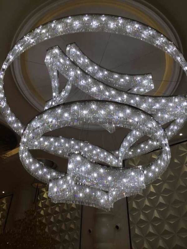 Hotel Lobby Custom-Made Crystal Chandelier(KA312)
