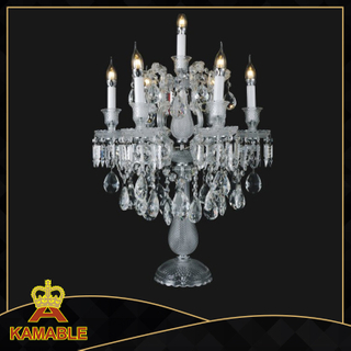 Modern Hotel Project Crystal Table Lamp (KAMT9886-6+1)
