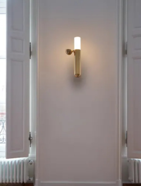 Modern Hallway Iron Glass Wall Lamp(KA10663W)
