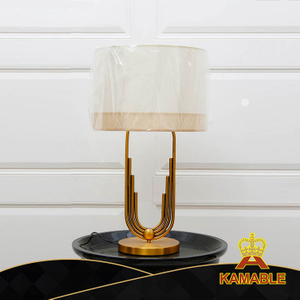 White Fabric Shade Decorative Modern Table Lights for Hotel (KA524-T)