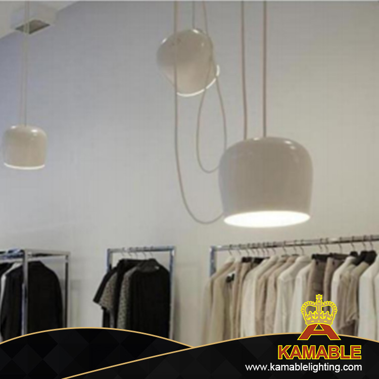 Delicacy Wonderful Modern Acrylic Aluminum Black Living Room Pendant Lamp (KAKP1878)