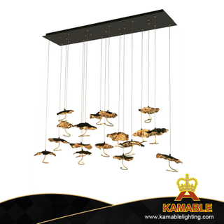 Modern Popular Deisgn Mushroom Shape Brass Metal Chandelier (G4120-17)