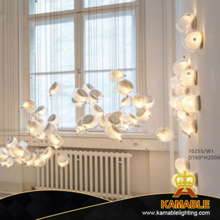 Luxury Clear Hotel Glass Wall Lights (KA10255/W1)