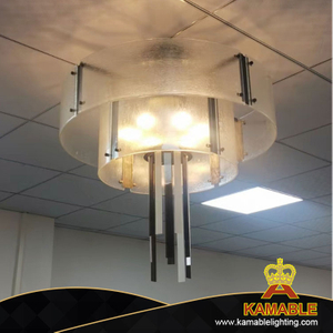 Home Warm Round Shape Glass Pendant Lamp(KA1715) 