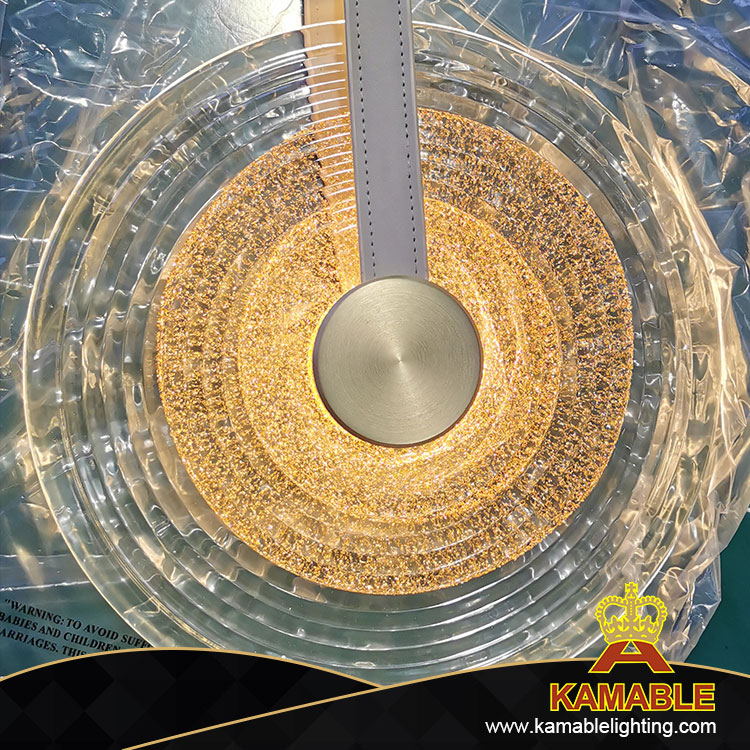 Splendid Amazing Glass Gold Powder Indoor Pendant Lamp (KA1312)