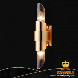 Hot Project Guest Room Decorative Bedside Glass Wall Light (KAP1905)