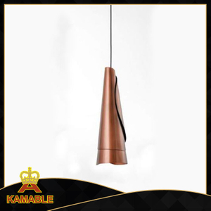 Brass Color Single Hanging Pendant Lamp (KAP17-063)