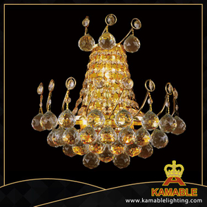 Delicate decorative crystal hotel wall lamp(YHwb2519-L3)