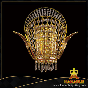 Graceful decorative crystal hotel wall lamp(YHwb2510-L2)