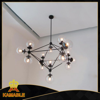 Decorative Modern Residential Cognac Glass Pendant Lighting (1123S-15 ) 