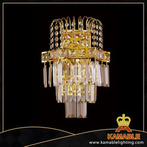Square crystal decorative hotel wall lamps(YHwb2532-L2)