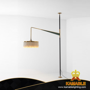 New Silk Fringe Metal Ceiling Floor Lamp (KAFLX02)