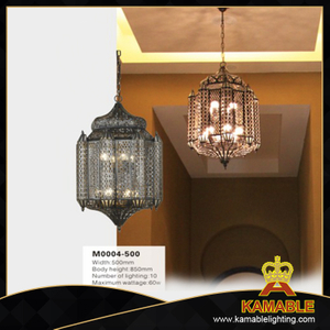 Elegant Design Arabic Style Decorative Brass Pendant Lamp (M0004-500)