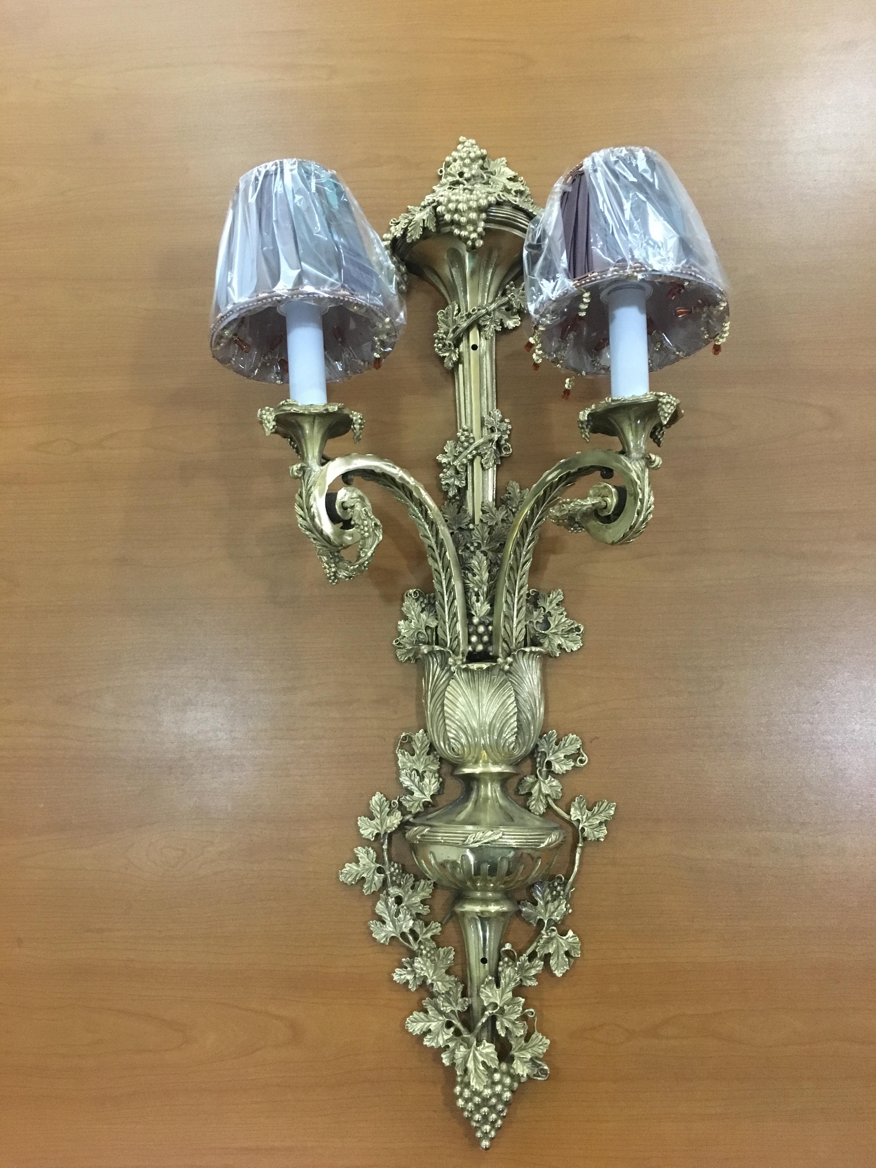 European Hotel Bedside Decorative Brass Wall Lighting (FB-0605-2)