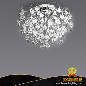 Luxury Design Indoor Dining Room Crystal Ceiling Lamp (8581)