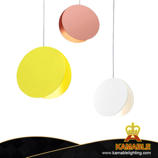 Nordic Modern Round Macaroon Colors Decorative Living Room Pendant Lighting (LT-04)