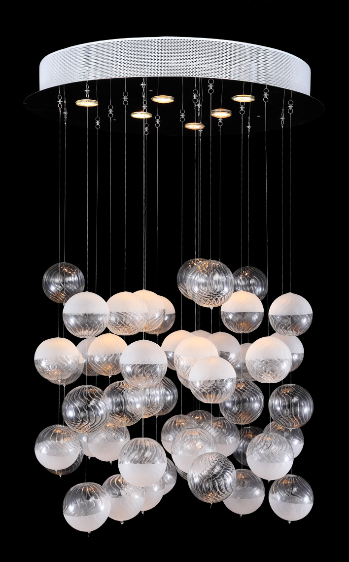Decorative modern fashion clear glass pendant lamp (MD4150C-CL ) 