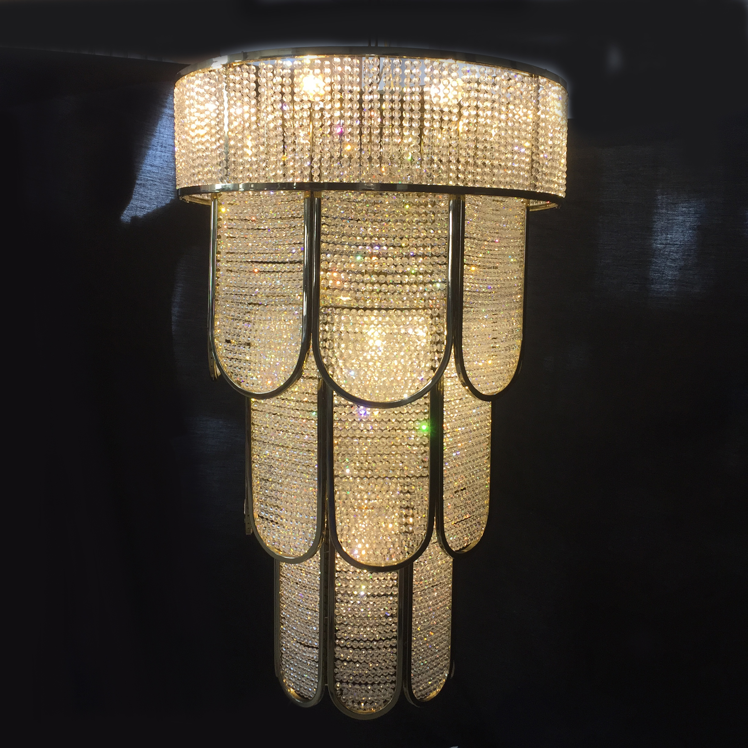 Metal Decorative Hotel Modern Pendant Lamp Project Light(KAC-01)