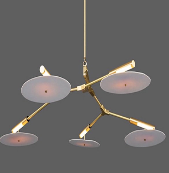 Home Project Aluminum Acrylic Pendant Lighting (KAP8196-9)