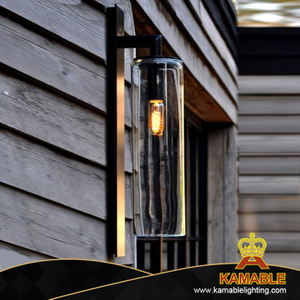 Outdoor Waterproof Stainless Steel Glass Wall Lighting (KAB1903)