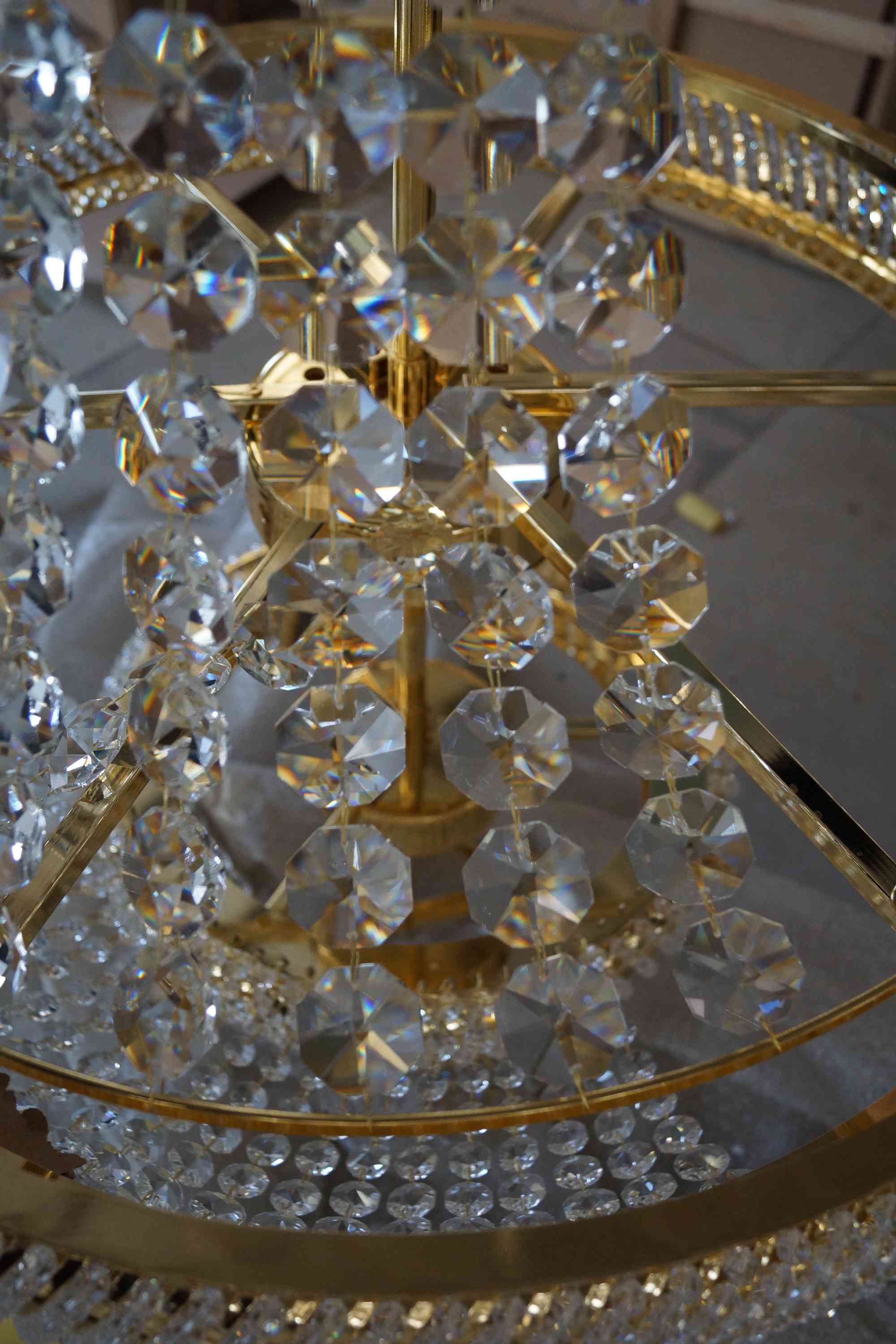 Hotel Project Custom-Made Crystal Chandelier Lighting(KA6309 Gold)