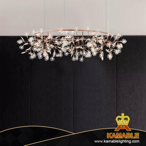 Elegant Indoor Decorative Acrylic Pendant Light (MD21357-8-1500)