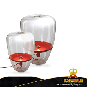 Decorative Indoor Modern Glass Painting Table Lights (MT10440-1-285)