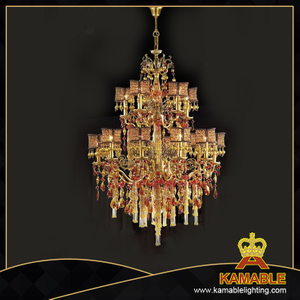 Luxury House Brass with Crystal Chandelier (MD0728-10+5)