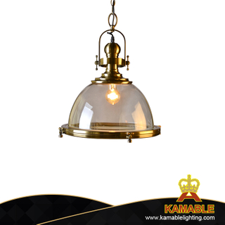 Golden Metal Interior Decorative Industrial Pendant Lamp(KAC710G-C)