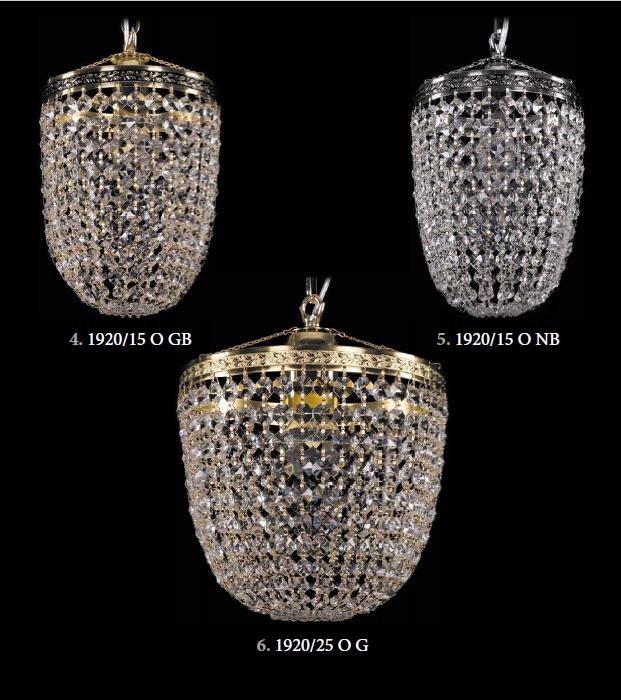 New Product Tiffany Crystal Pendant Suspension Lamp (1920/25R-70 G)
