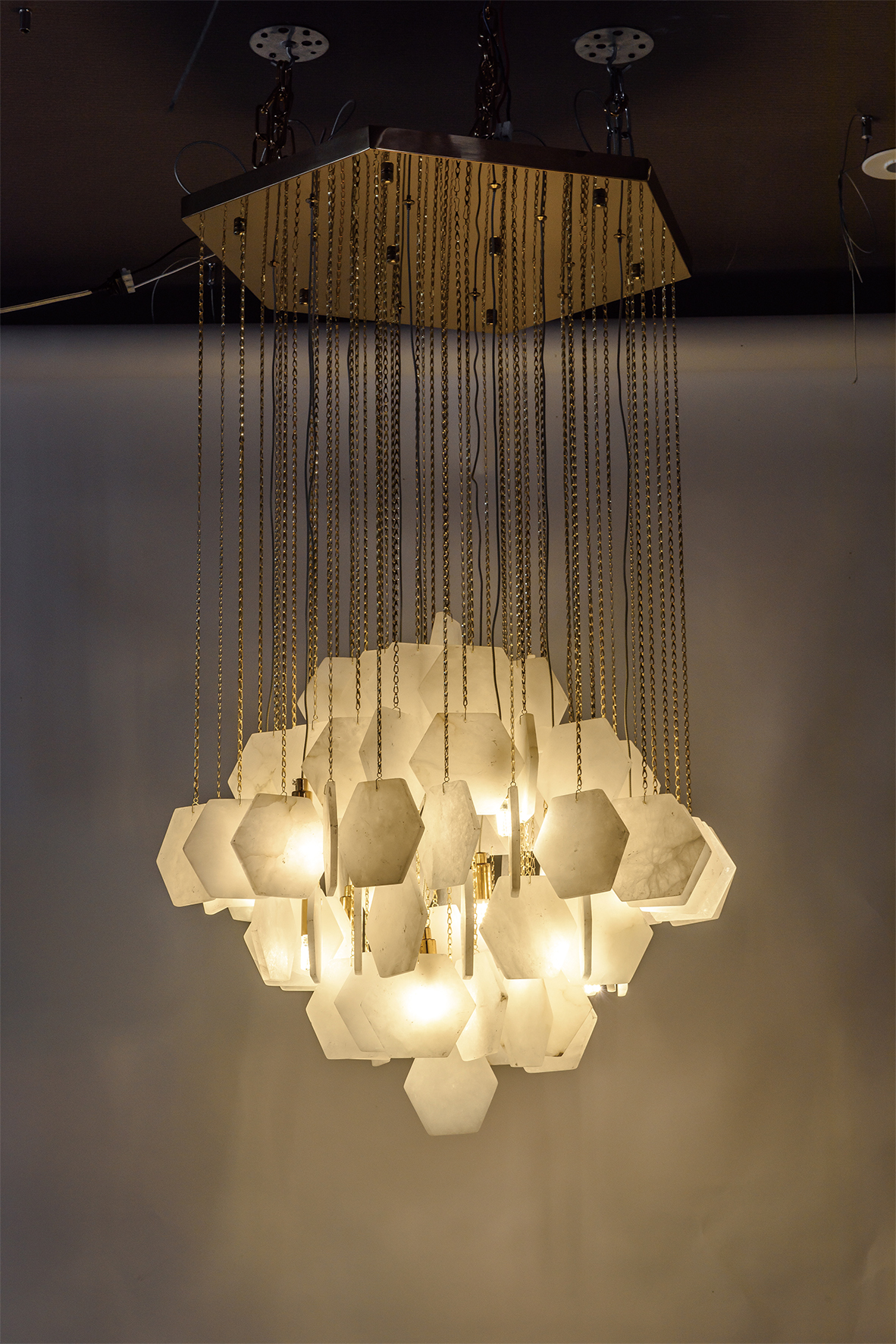 Pentagon style dinning decoration pendant light (KAP18-064 ...