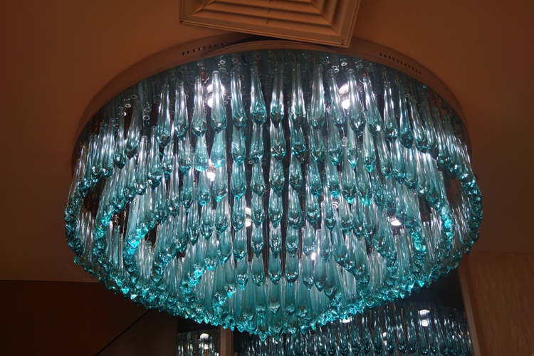 Wholesale Hand Blown Blue Murano Glass Chihuly Style Modern Chandeliers (KA228)