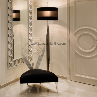 Modern Indoor Lighting Golden Iron Floor Light (KJ019)