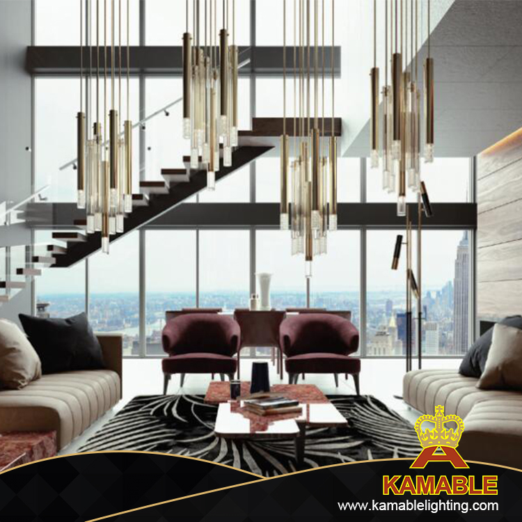 Modern Home Crystal Decorative Pendant Lamp (KPL1804)