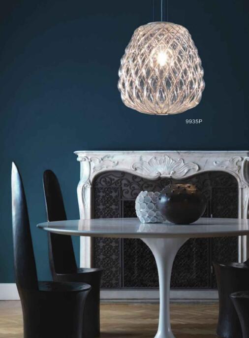 Decorative Modern Fancy Glass Desk Lamp for Bedroom (KA9935T/white)