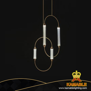 Hotel Decoration Iron Glass Ceiling Light(KA9986P-AS)