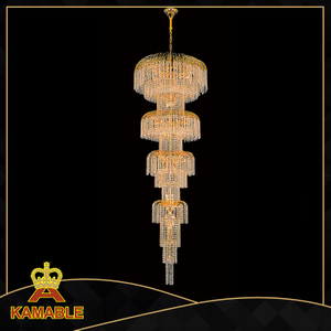 Lobby Traditional Style Custom-made Big Crystal Chandelier(YHC2003 L34)