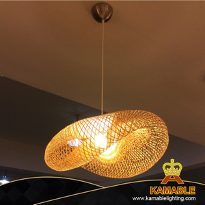 Graceful Style Bamboo Waving Pendant Lamp(KA-ZS1888)