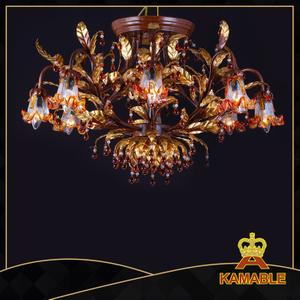 Fancy Style Indoor Decorative Painted Chandelier (1080-L8+1)