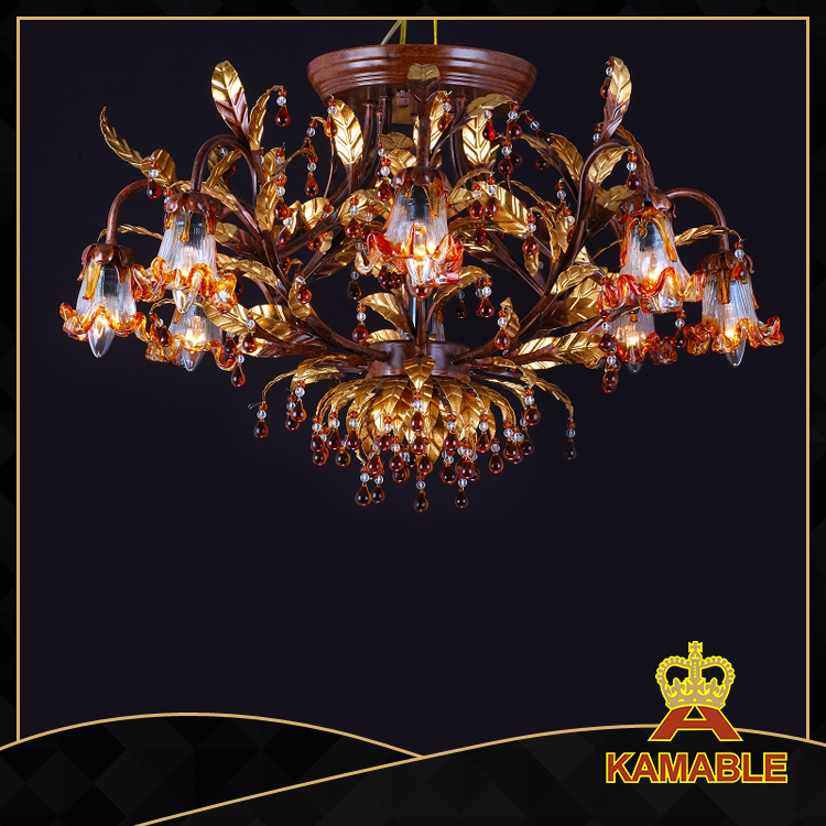 Fancy Style Indoor Decorative Painted Chandelier (1080L8+1) Buy