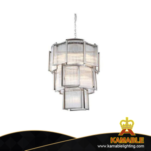 Modern Fancy Crystal Glass Material pendant lamp (KAUR3038)