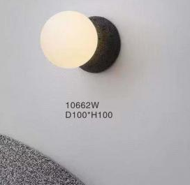 Special Design Indoor Ball Resin Glass Wall Lamp (KA10662W)